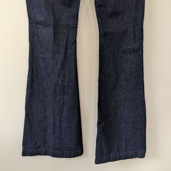Polo Ralph Lauren Seamed Flare Trouser‎ Jeans High Rise Seafarer - Picture 10 of 16